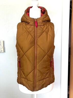 Krimson Klover Women's Vesta Reversible Hooded Vest - S